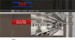 Desktop Screenshot of aaafoodequipment.com